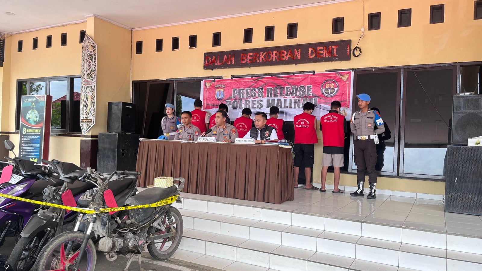 Eks Pekerja Bengkel Jadi Dalang 13 Motor Raib di Malinau